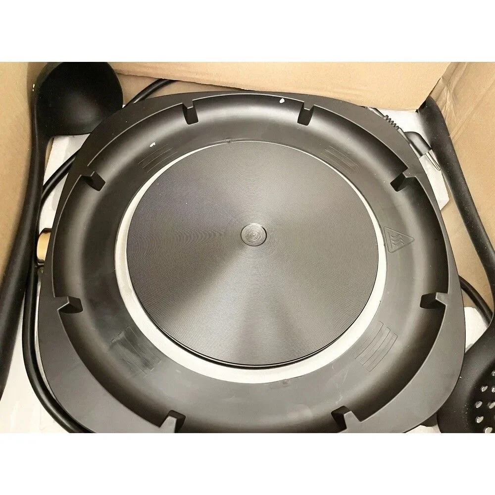 Dezin Electric Hot Pot with Divider 5 Liter Model XK6402 1350w Shabu Pot